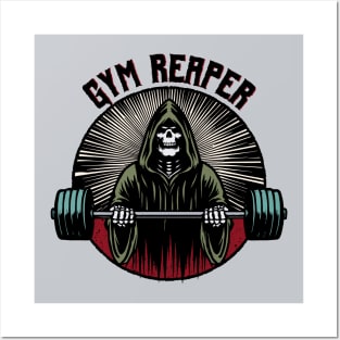 Gym Reaper Workout Posters and Art